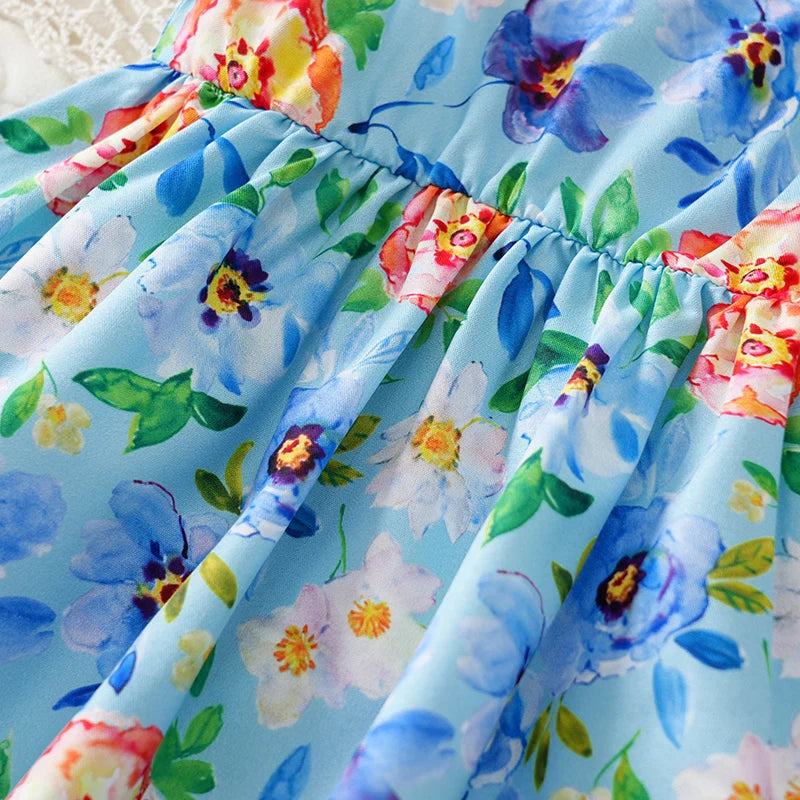 Clothes With Rose Flower Summer Set