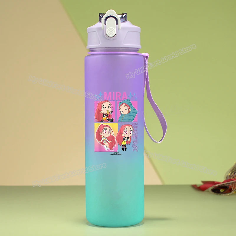 KPop Demon Hunters 750ml Water Bottles