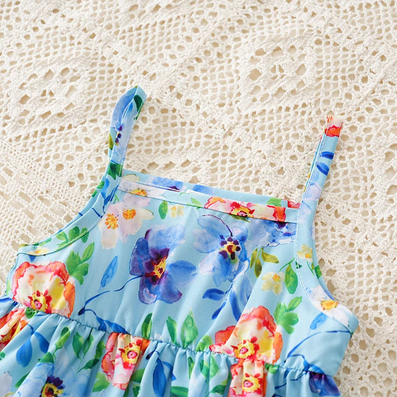 Clothes With Rose Flower Summer Set