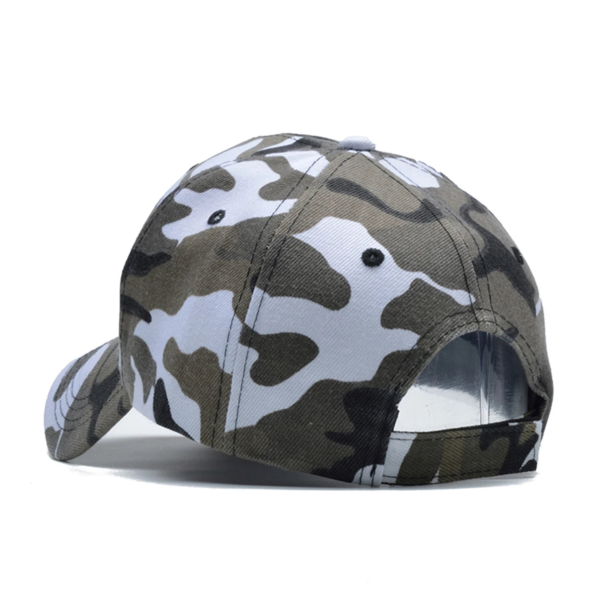 Unisex Light Plate Camouflage Baseball Caps Spring and Autumn Outdoor Adjustable