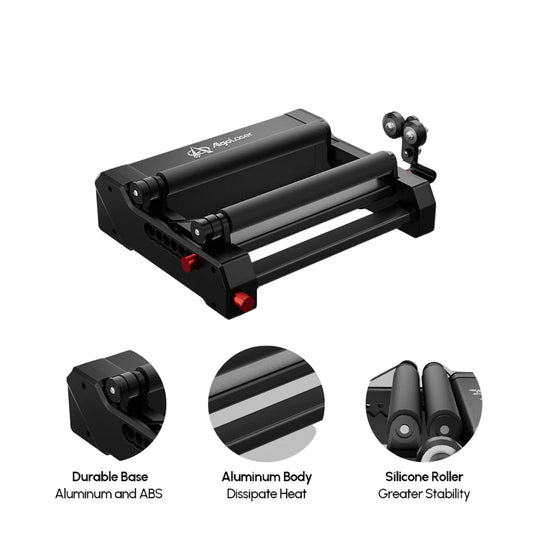 AlgoLaser Rotary Roller 2 For Laser Engraver Cutter 360° Engraving All Cylindrical