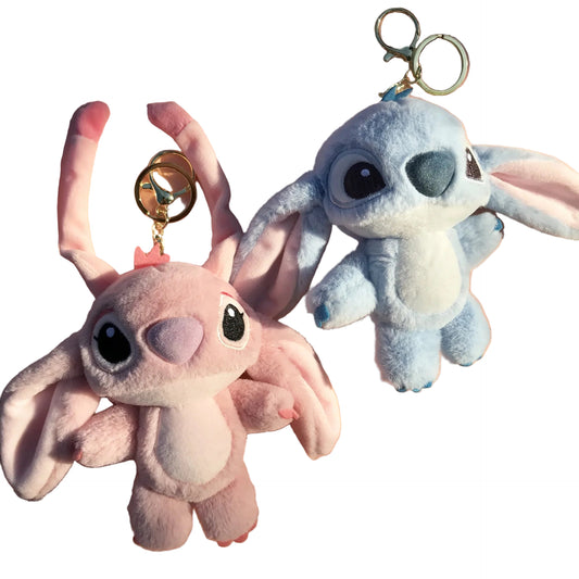Stitch Plush Keychain Soft Toy Cute Stuffed Animal Pendant Gift
