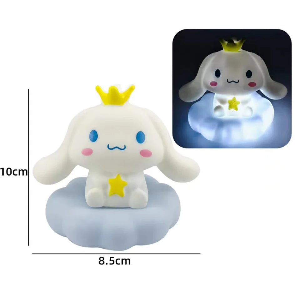 New Kawaii Sanrio's Night Light Enamel Cloud