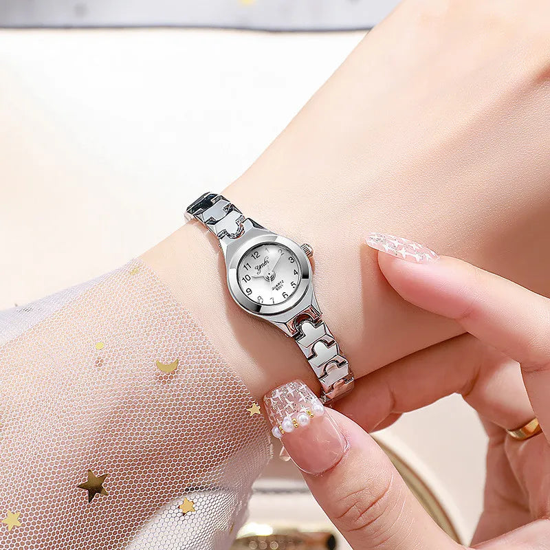 Mini Dial Fashion Versatile Vintage Trend Quartz Watch