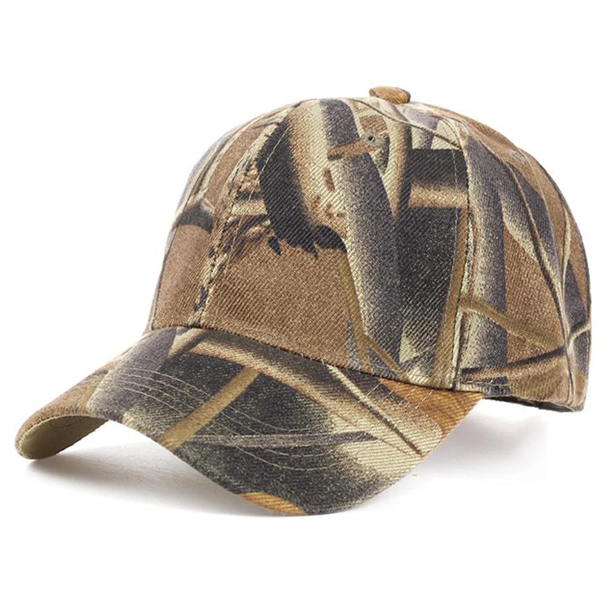 Unisex Light Plate Camouflage Baseball Caps Spring and Autumn Outdoor Adjustable
