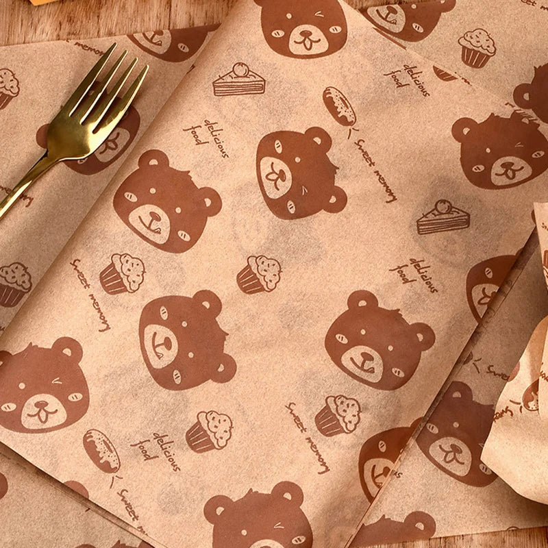 Waterproof And Oil-Resistant Sandwich Packaging Paper