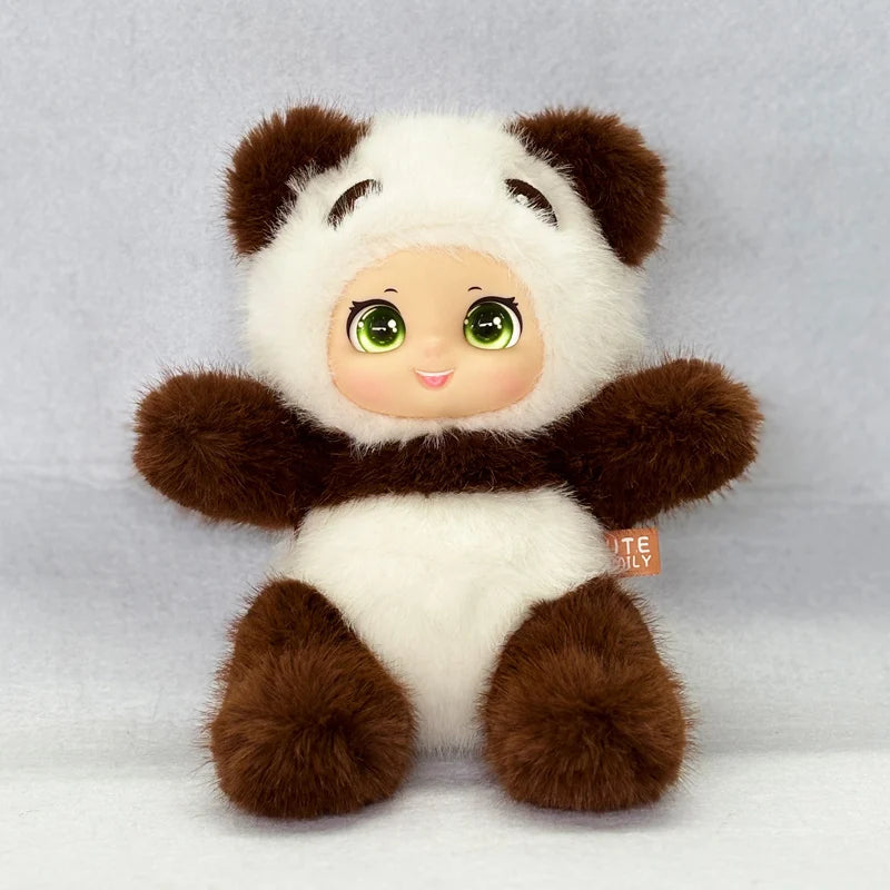 Cute and Fragrant Animals Vinyl Face Plush Kids Hang Bag