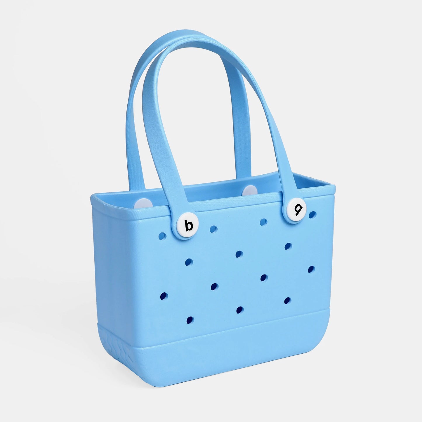 Small Beach Bag Tote Silicone Basket Waterproof Mini Jelly Handbag