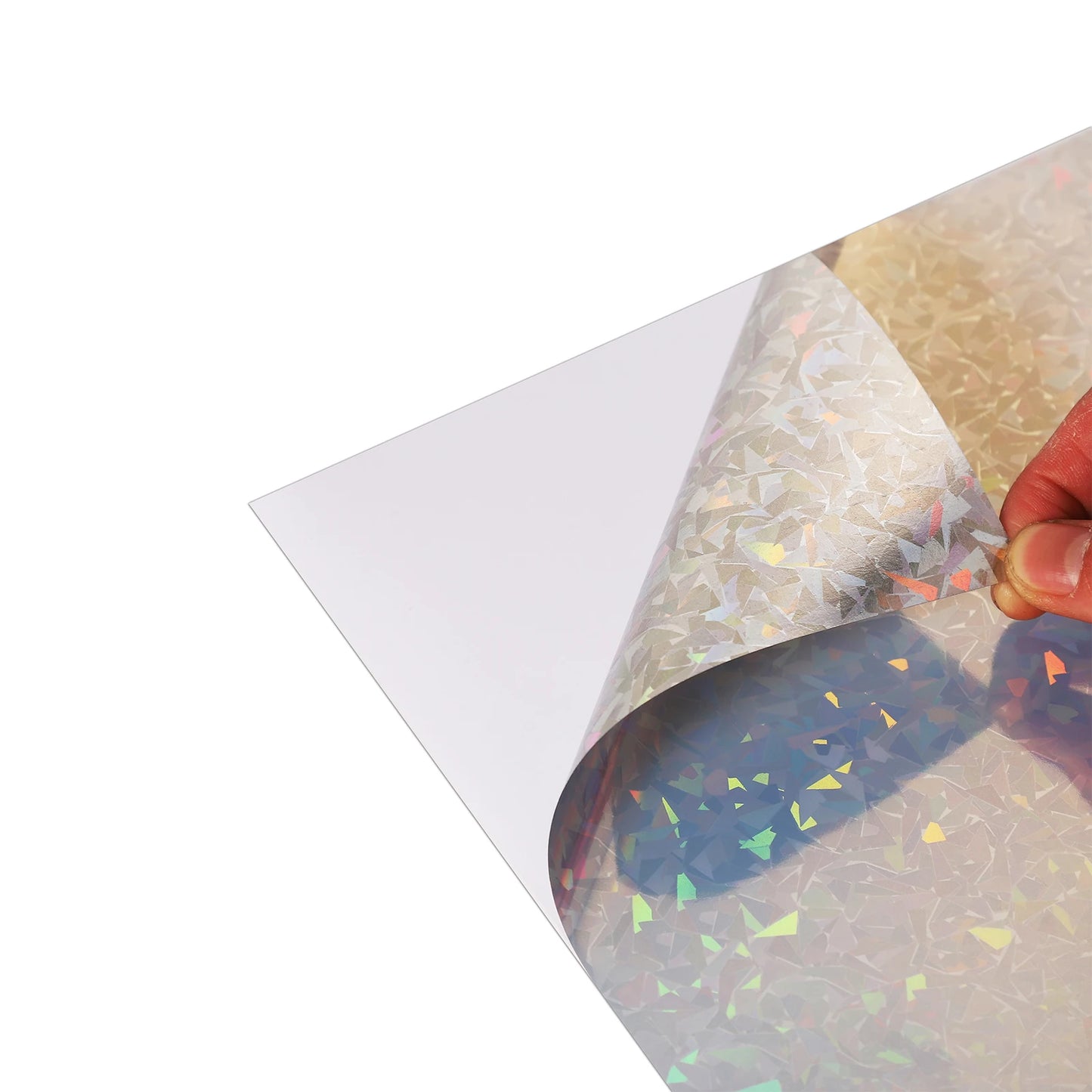10 Sheets Diamond Printable Vinyl Sticker Paper - A4(8.3×11.7 Inch)