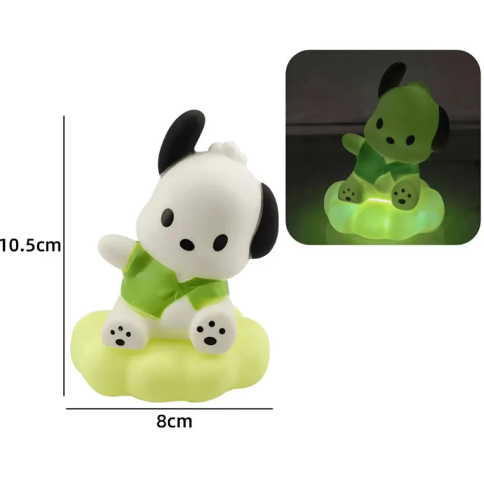 New Kawaii Sanrio's Night Light Enamel Cloud