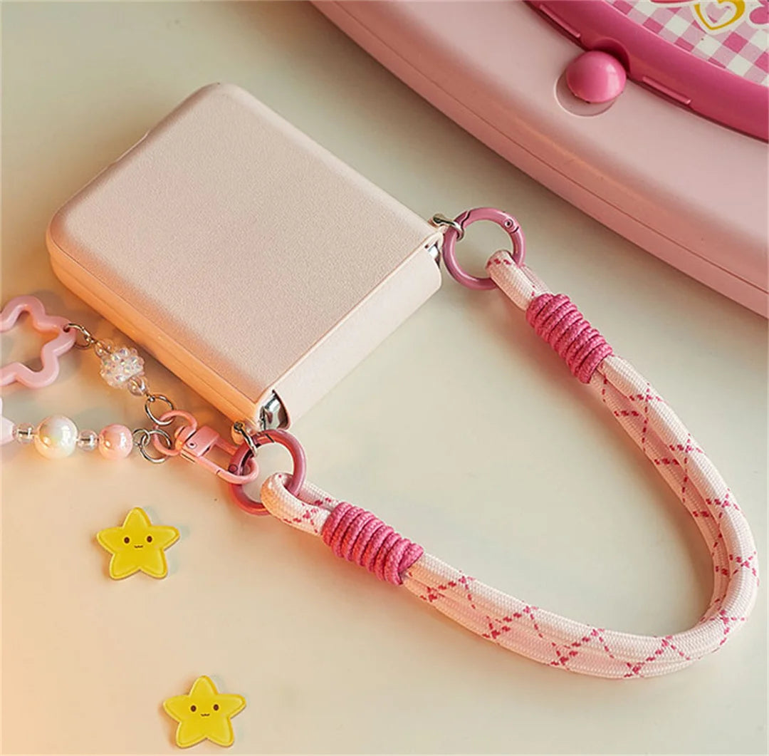 Cute Korean Portable Case for Samsung Galaxy Z Flip