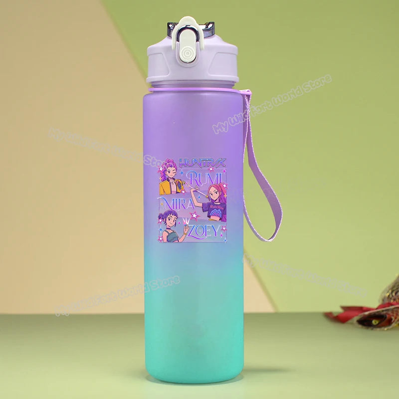 KPop Demon Hunters 750ml Water Bottles