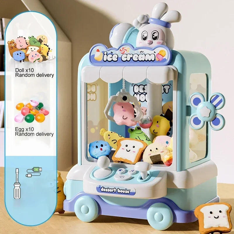Operated Play Game Mini Claw Catch Toy Crane Machines