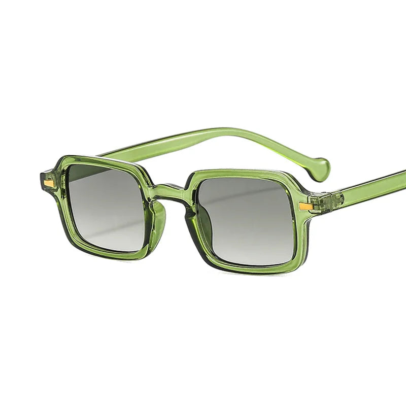 Rectangle Sunglasses Women Oval Vintage