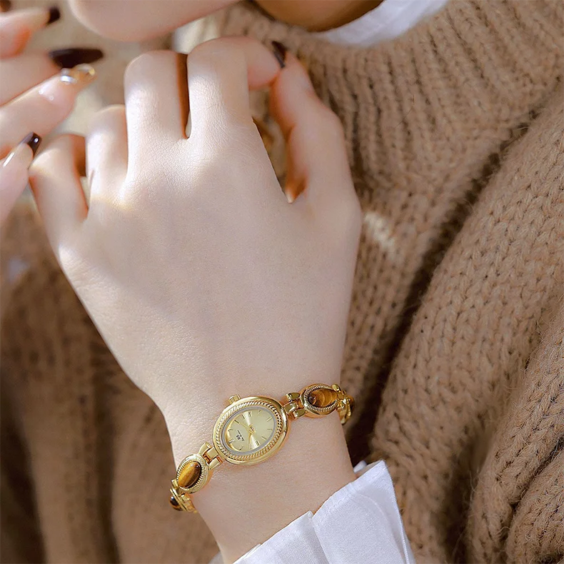 Vintage Ladies Watches Fashion Elegant Natural Shell Bracelet Watch