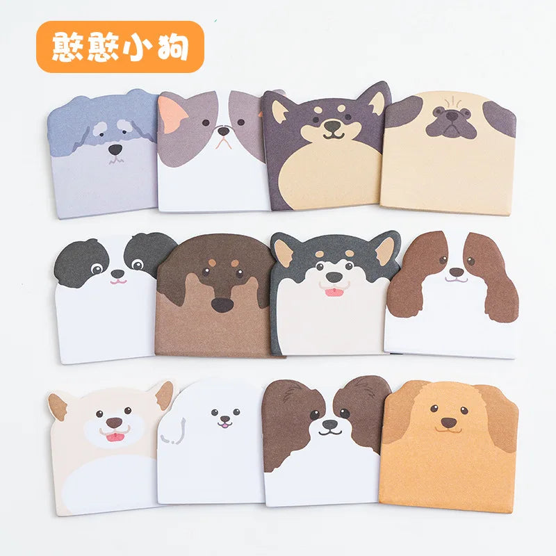 Sticky Note Paper Cartoon Pocket Writing Pad