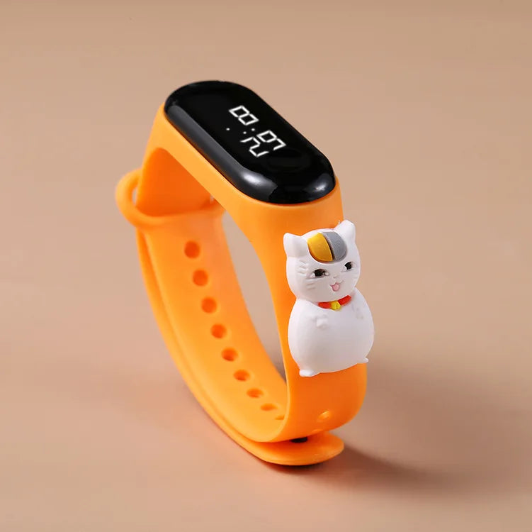 Mickey Children Watches Sports Touch LED