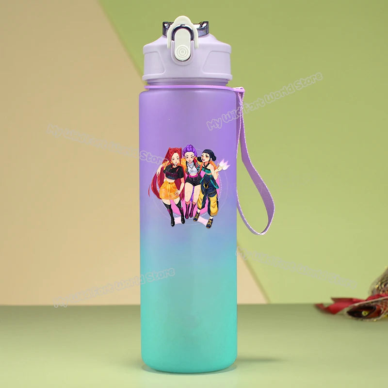 KPop Demon Hunters 750ml Water Bottles