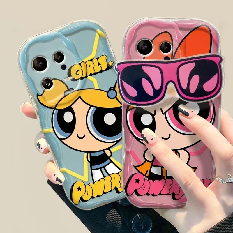 The P-Powerpuff Girls Glasses mobile case