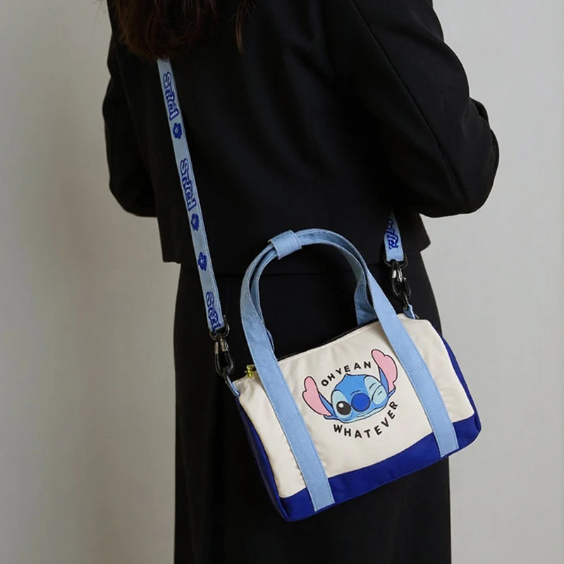 Canvas Shoulder Bag Cartoon Crossbody Bag Daily Commuting