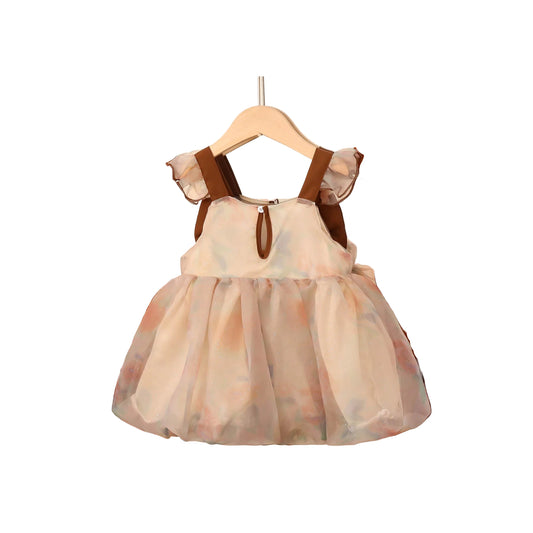 Summer Sleeveless Bow Baby Girl Clothes
