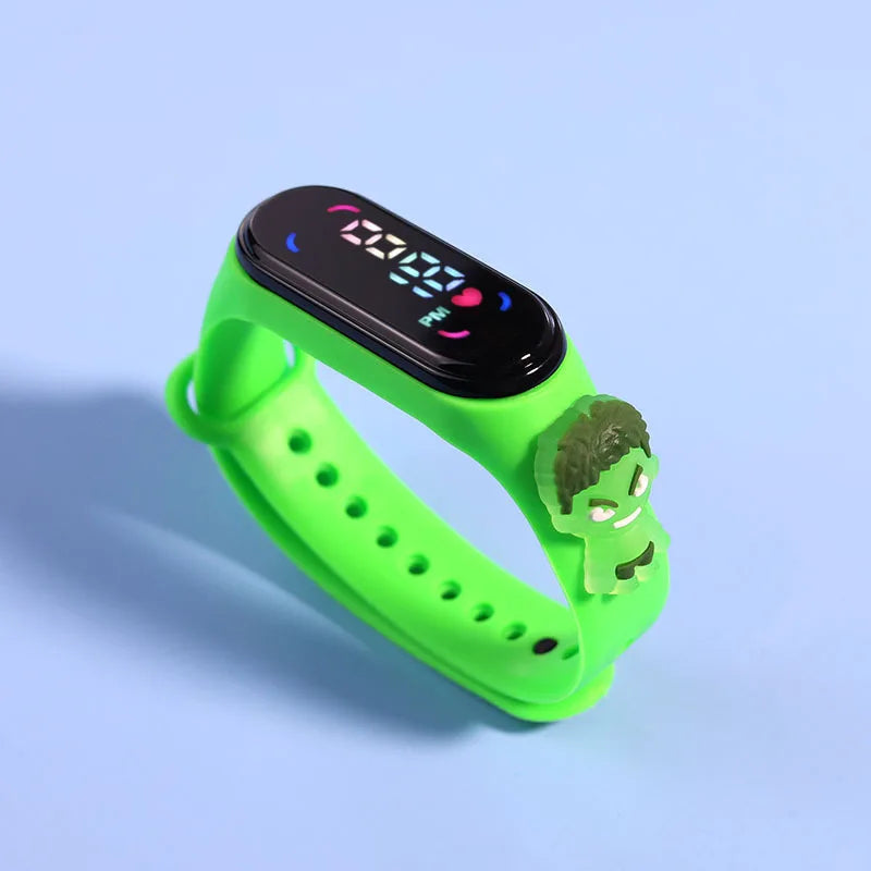 Mickey Children Watches Sports Touch LED