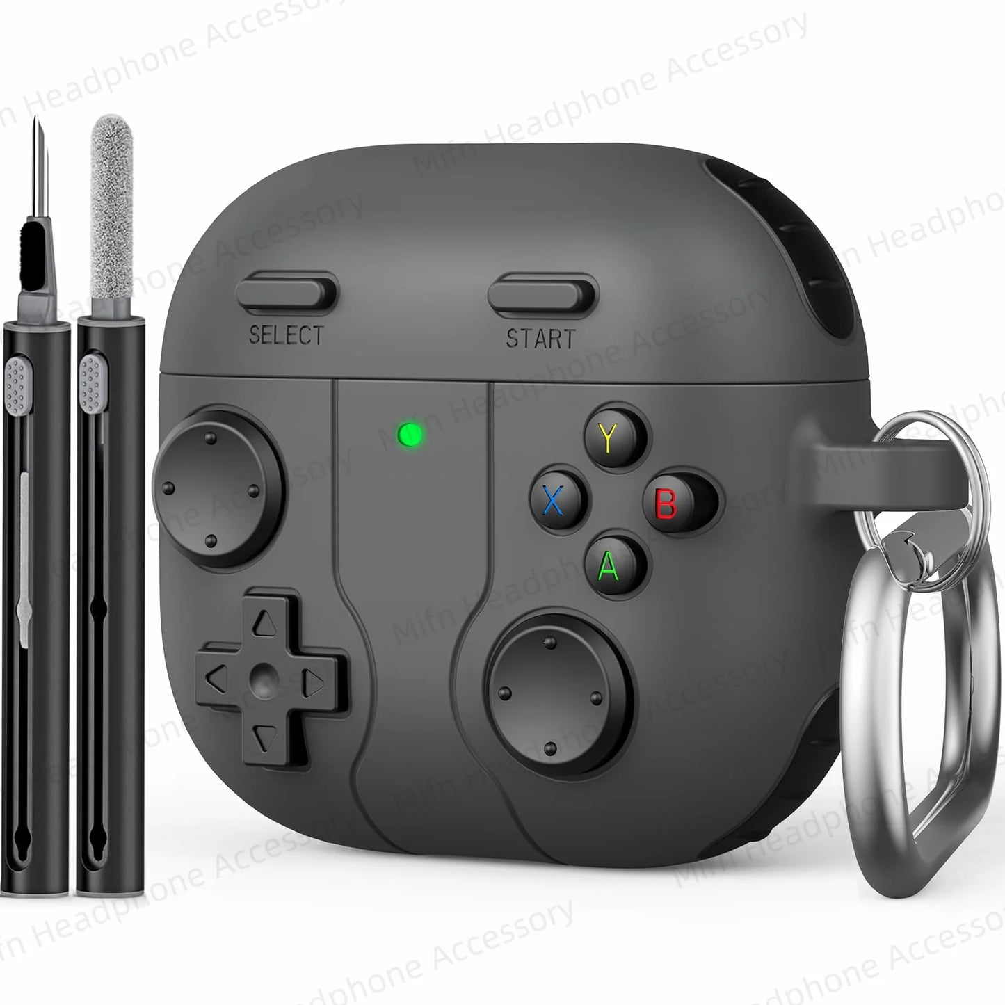 Case for AirPods Case with Cleaner Kit Shock-Proof Protective