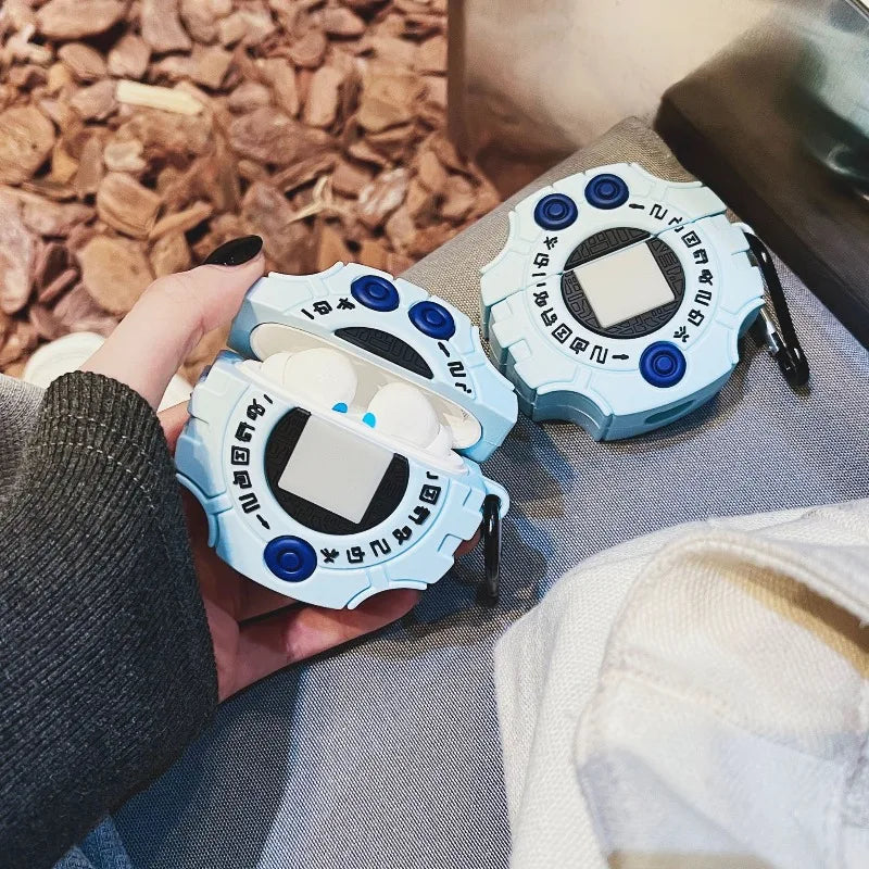 Digimon Case for Air pods Pro Case, Soft Silicone