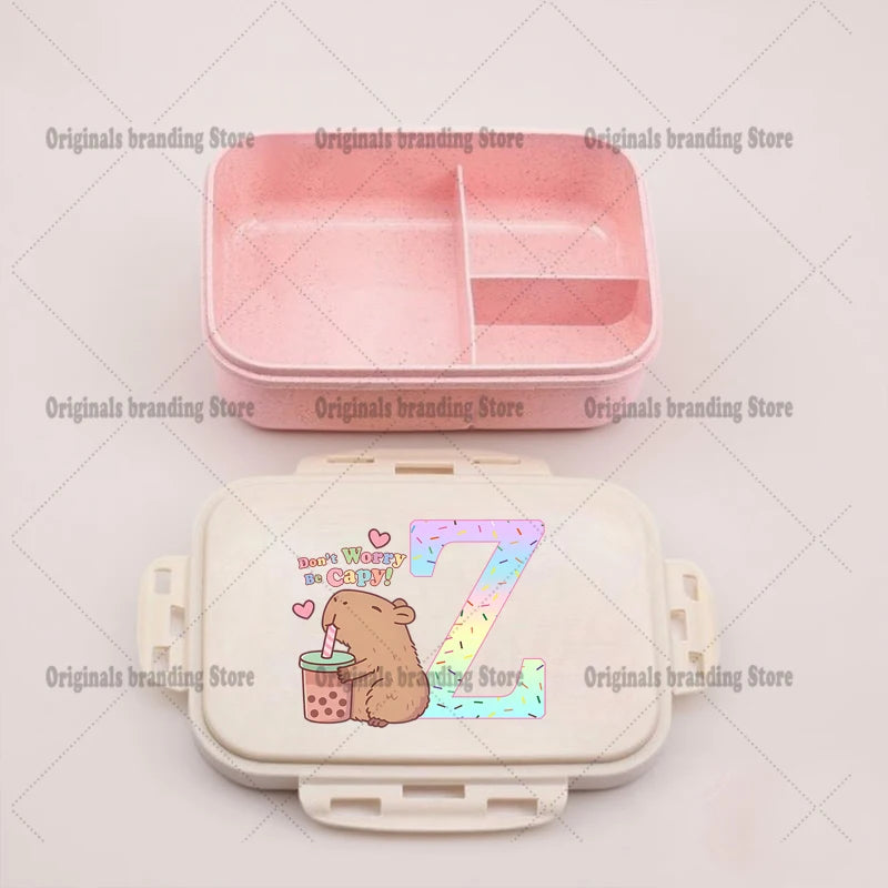 Capybara Bento Lunch Box Food Storage Containers