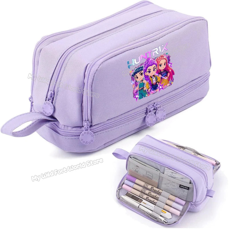 K-pop Demon Hunters High-capacity Pencil Bag
