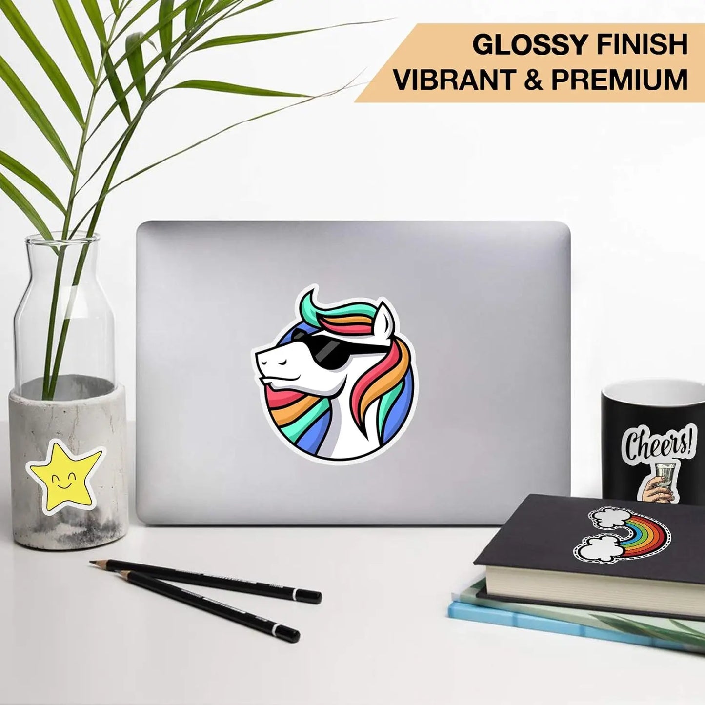 8.5x11 Inch Matte Printable Vinyl Sticker Paper Tear-Resistant Material