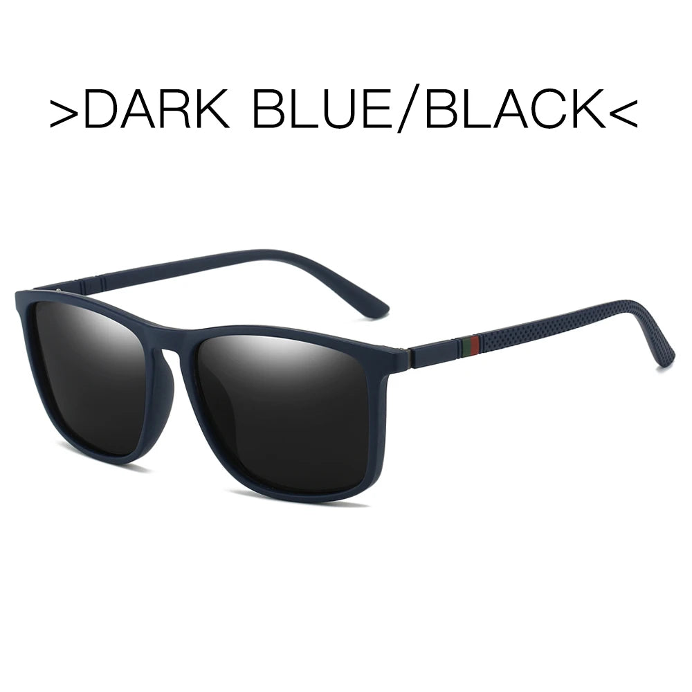 Sports Sunglasses for Men Polarized Comfortable Wear Square Sun Glasses