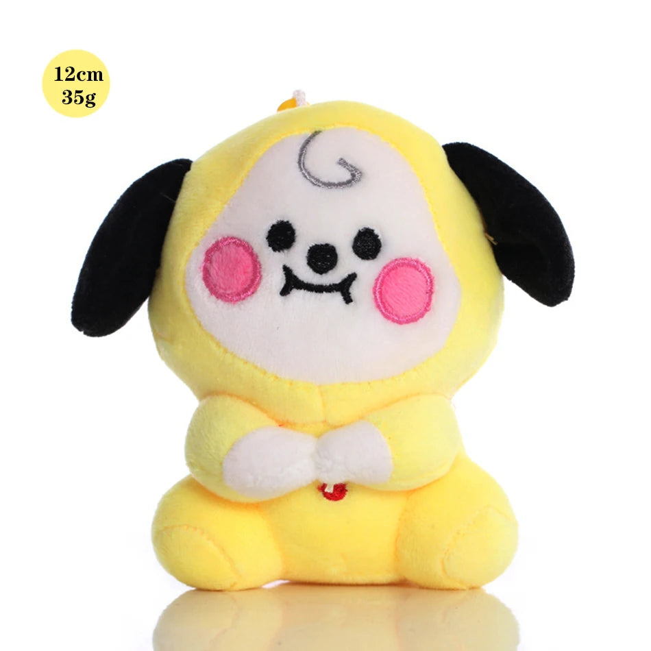 BTed 21Plush Toys Kawaii Mini Keychain Anime Pendant Ornament Bt