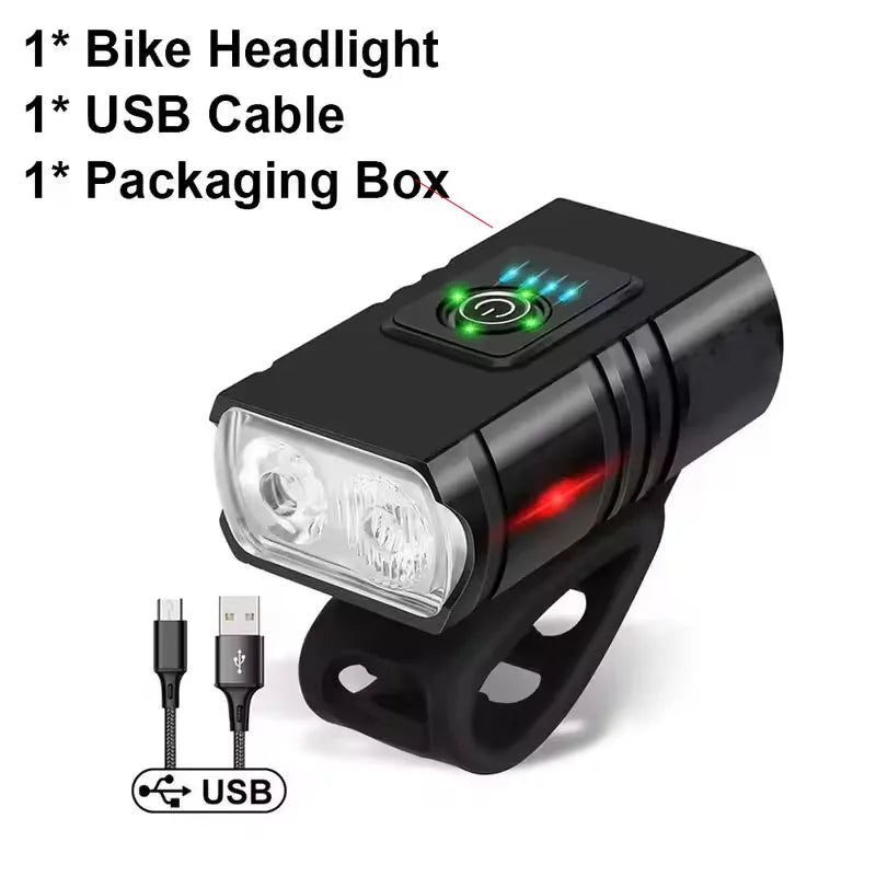T6 LED Bike Light 6 Modes Headlight
