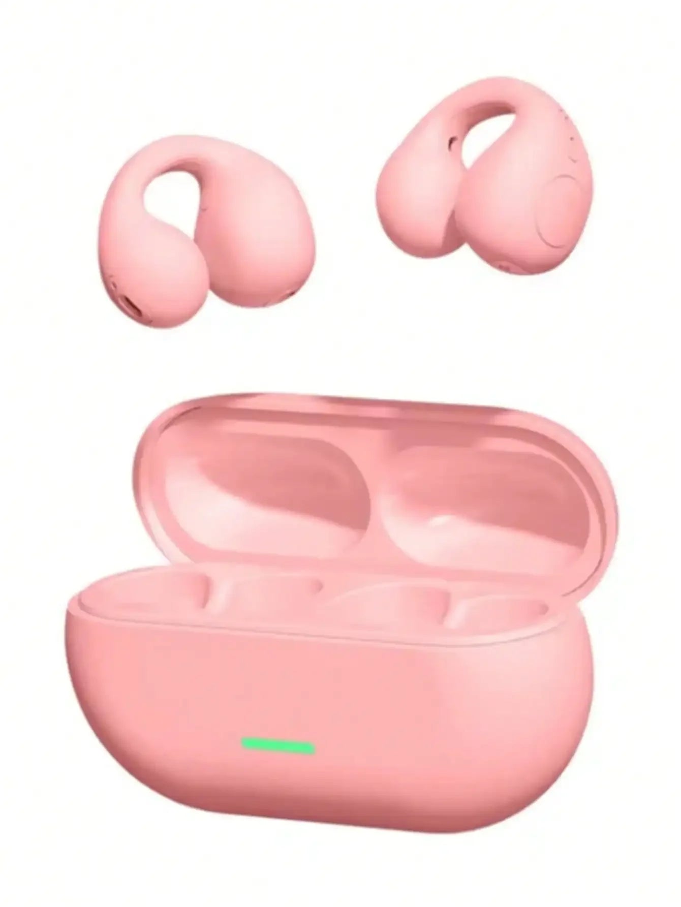 Bluetooth Headset 5.3 Wireless Air Conduction Headphones Clip Ear
