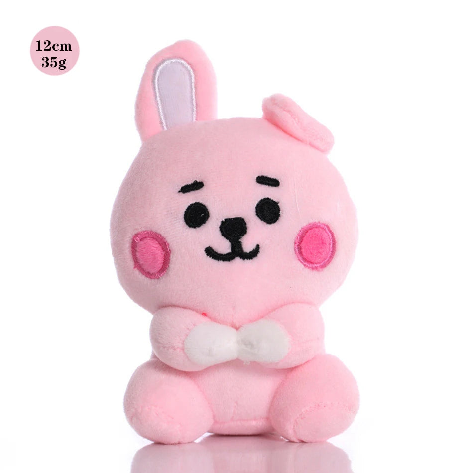 BTed 21Plush Toys Kawaii Mini Keychain Anime Pendant Ornament Bt