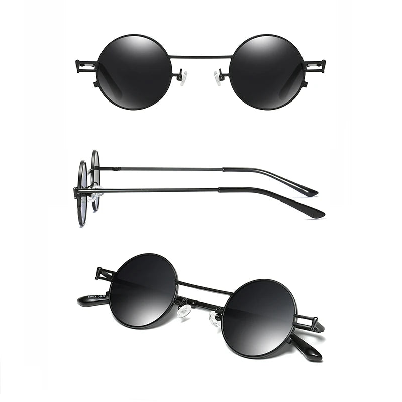 Small Round Sunglasses Design Retro Steam Punk