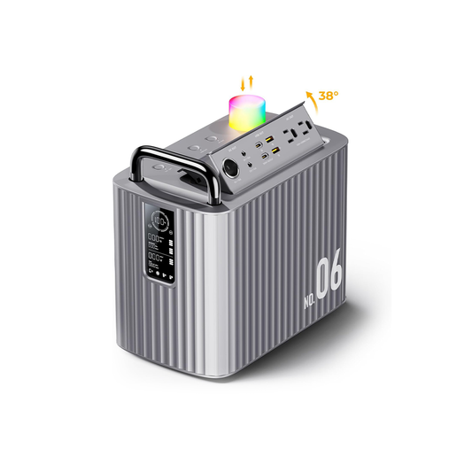 VOLTME Portable Power Station, 600W (Surge 1200W)