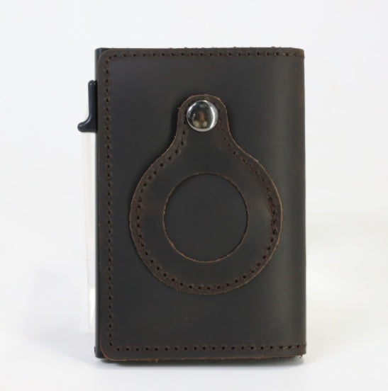 Air Tag Wallet Anti-Theft Bullet Card Bag Multi-functional