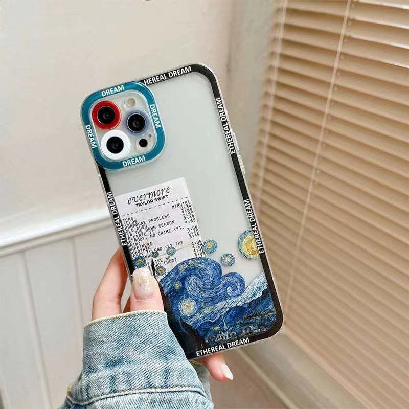 Creative Oil Painting Silicone Phone Case
