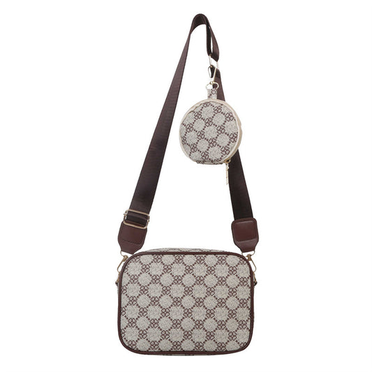 Vintage Pattern Crossbody Bags For Women Shoulder Shell Bag