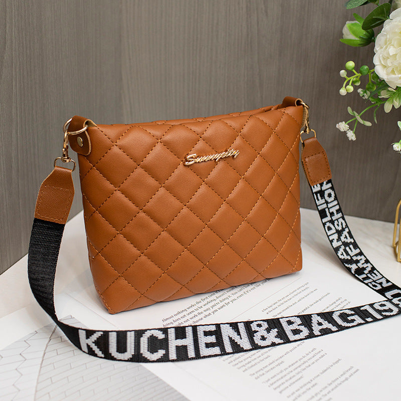 Small Messenger Embroidery Shoulder Bags Fashion Chain Ladies Crossbody Purse