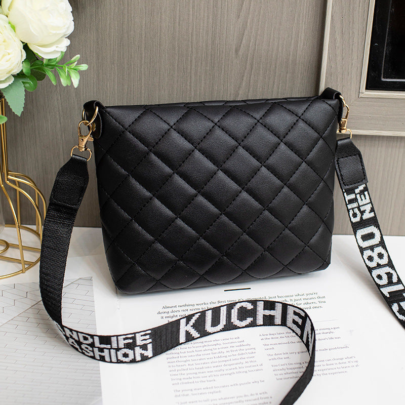 Small Messenger Embroidery Shoulder Bags Fashion Chain Ladies Crossbody Purse
