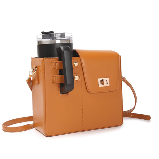 Heat-holding Bottle Cover Crossbody Kettle Bag