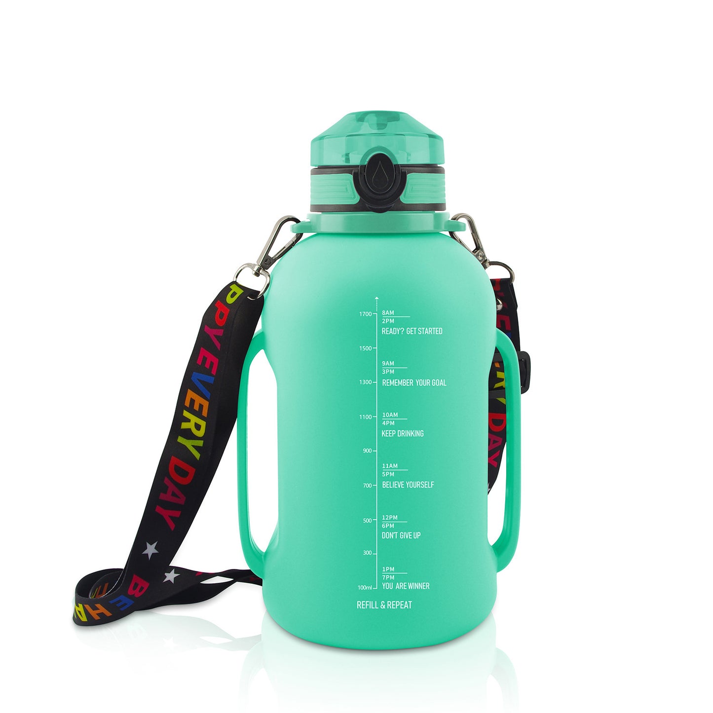 Water Cup Fitness Portable Roll Cup Food Grade Silicone Belly Cup Folding Outdoor