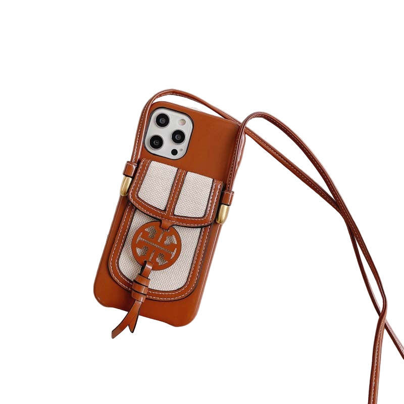 Phone Case Tote Bag Leather Diagonal Card