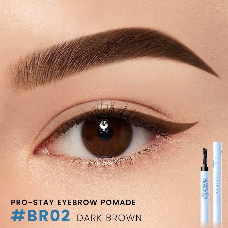 2In1 3D Eyebrow Gel Cream Eyeliner Pencil Waterproof Long-lasting