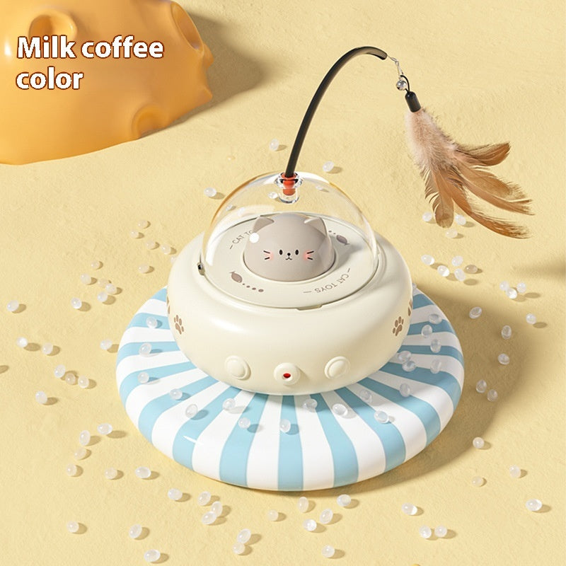 Smart Teaser Cat Toy Electric UFO Cat