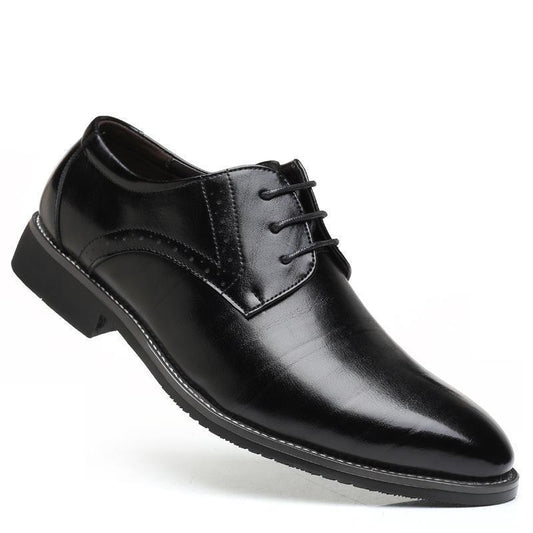 British Plus Size Men's Leather Shoes