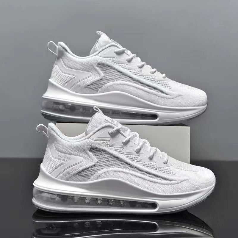 Mesh Slip on Air Cushion Shoes Sneakers Height Increasing Fashion Casual Shoes